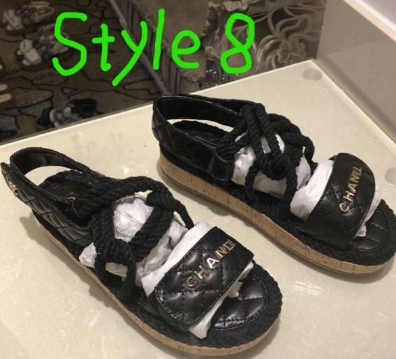 Classic popular fashion woman casual shoes and high weight comfortable high performance flat sandals casual shoes size 34-41