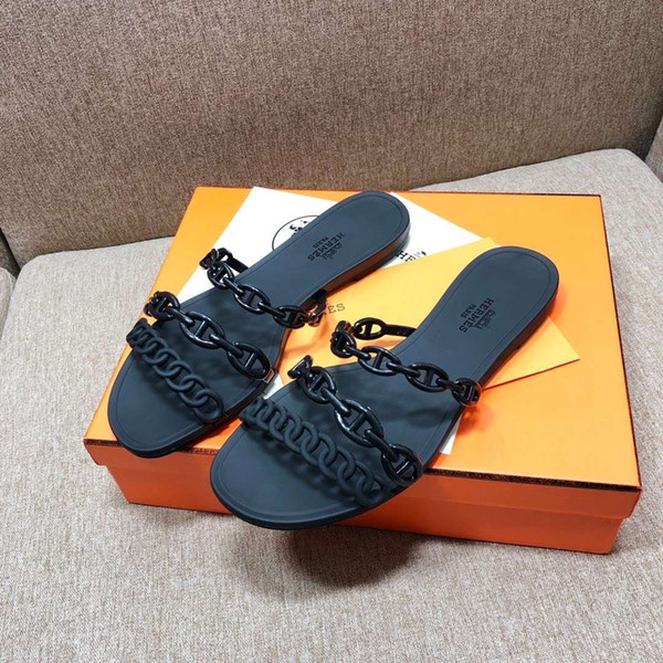2020 Free Shipping Beach Travel Vacation Casual Shoes Classic Plastic Rubber Flat Slip Comfortable Anklets Four Season Sandals2#