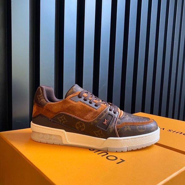 Super high-quality popular men's casual shoes and classic beautiful sports shoes imported genuine leather flat shoes