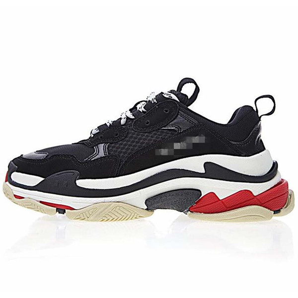 Paris 17FW Triple-S Walking Shoes Luxury Dad Shoes chaussures femme Triple S 17FW for Men Women Sneakers