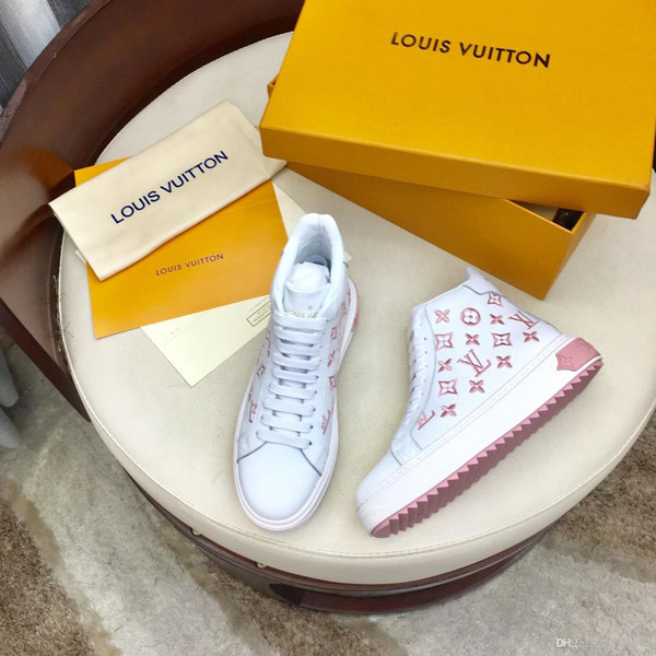 Free shipping 2020 New fashion luxury Women s high heel shoes sneakers imported Flat shoes Badminton sneakers size35-42