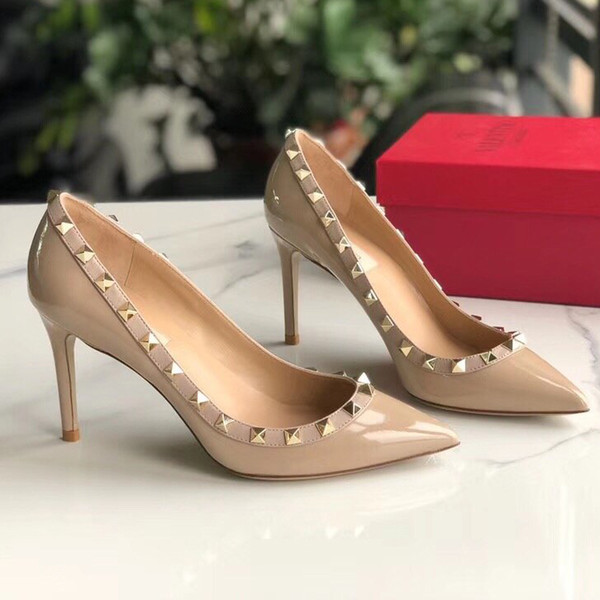 Luxury Classic studded high heel shoes Crystal shoes Martin Boots new Fashion Design Sexy Women's Thigh High Heel Platform wild size 34-42