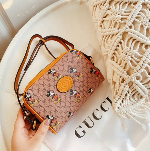 2020 Women Leather Fashion Shoulder messenger Waliets for Women Leather Handbags Chain Crossbody and Shoulder Bags - 01007