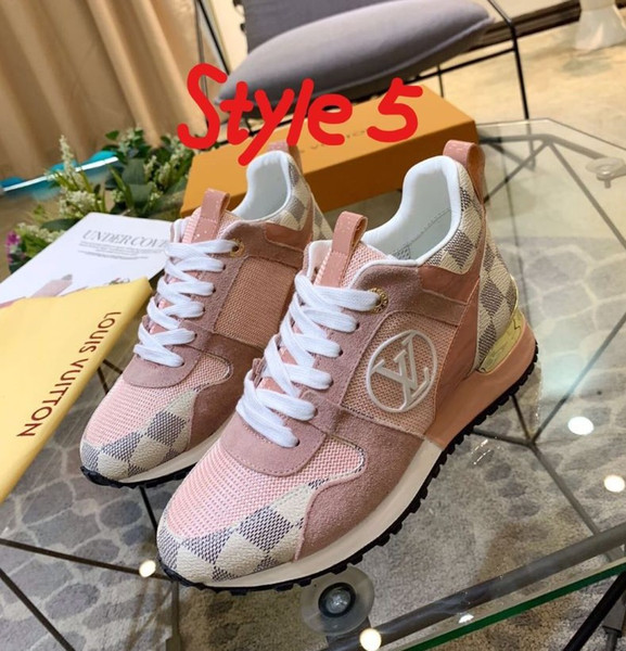New popular mesh women's tennis shoes and classic beautiful comfortable running shoes rubber non-slip flat casual shoes
