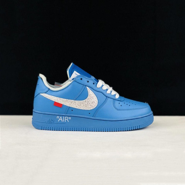 2020 Aìr Forcè one Volt Running Shoes Women Mens Trainers Sports Skateboard Classic 1 blue Warrior Sneakers