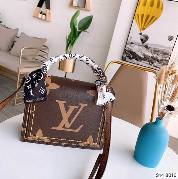 Women Leather Fashion messenger Shoulder bag luxury crossbody handbags puress clutch women leather tote - 04652