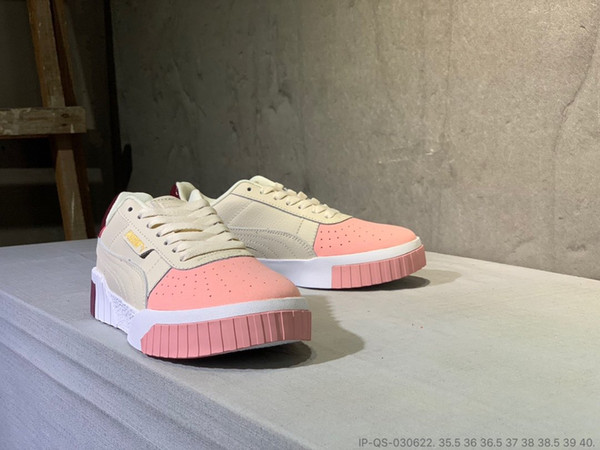 Thick bottom shoes 2020 autumn and winter plus cotton leather sponge cake shoes increase the Korean version of the wild Xiaohua casual wom