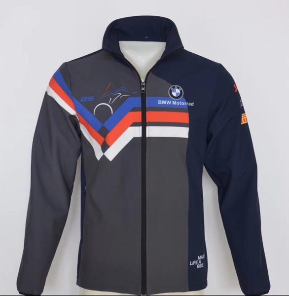 2020 New BMW Sweatshirt Men BMW Factory Team Motorcycle Cycling Jersey Jacket Plus Velvet Warm Andes