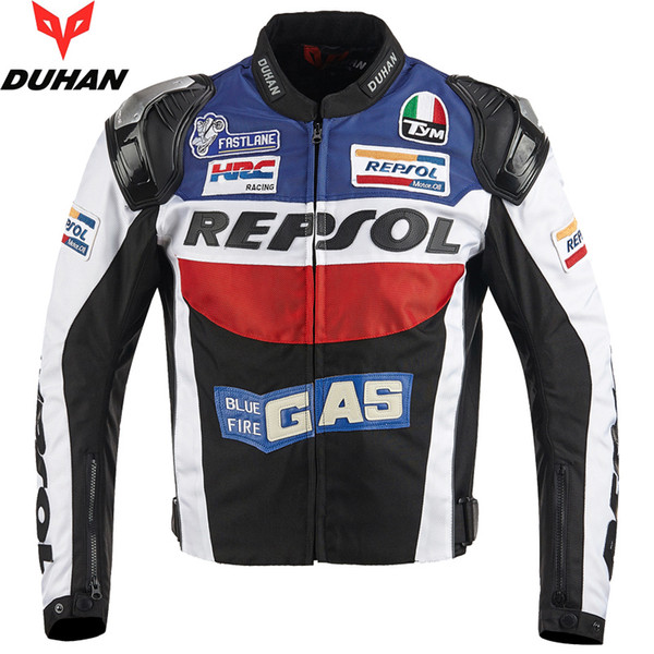 BRAND DUHAN Motorcycle Jackets moto GP REPSOL motorbike Racing Jacket Top Quality OXFORD Riding Jersey