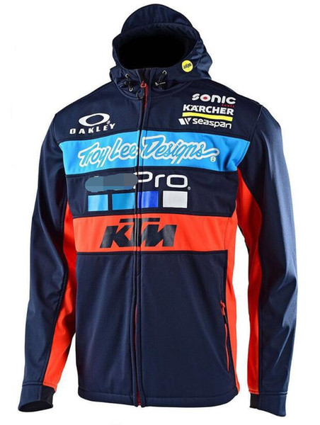 KTM Hoodie Sweatshirt MotoGP Cycling Windbreaker KTM Jacket Motorcycle Racing Suit Waterproof Jacket Off-road Sweatshirt Jacket