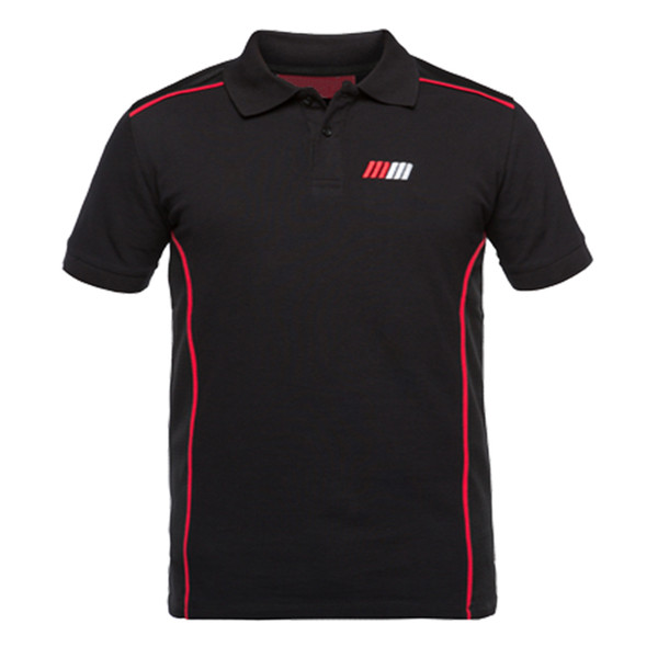 Scooter Polo Shirt Motocross Cycling Team Racing Black Polo T-shirt