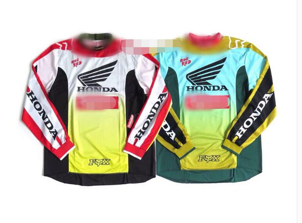 Spot HONDA joint downhill clothing off-road long-sleeved T-shirt motorcycle clothing DH mountain bike clothing shirt