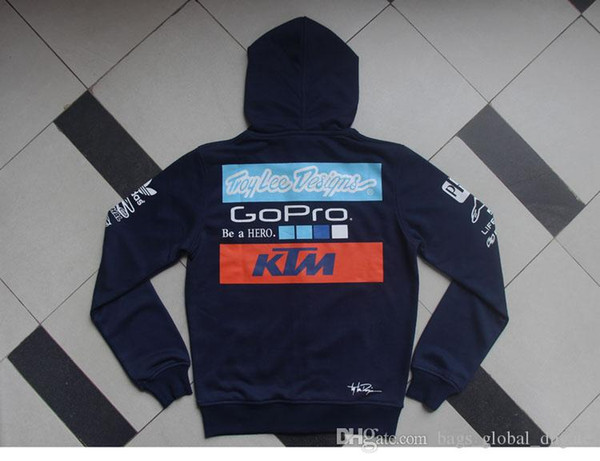 KTm Adid Sports Zipper Fleece GoPro High quality printing Hoodie cycling suit Racing Sports Casual Style Hot recommended