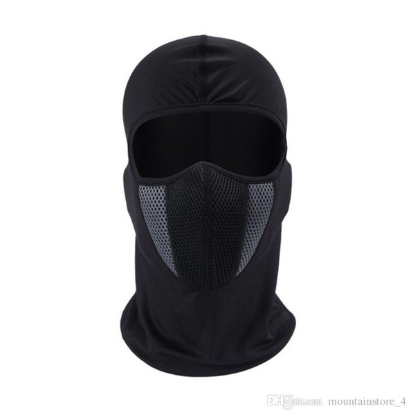 HEROBIKER Balaclava Motorcycle Face Mask Moto Helmet Bandana Hood Ski Neck Full Face Mask Windproof Dustproof Face Shield (Retail)