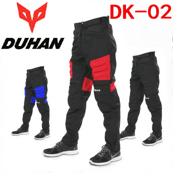 Authentic DUHAN Moto racing trousers off-road motorcycle riding pants summer pants motorcycle protective wear popular brands Oxford