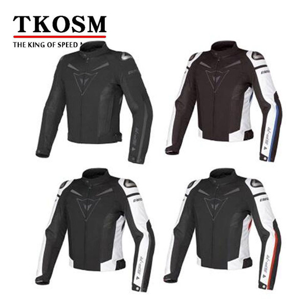 TKOSM New Arrival Mesh Motorcycle Jacket Men Breathable Jacket Racing Clothes Racing Jacket Men's Motorcycle Clothes