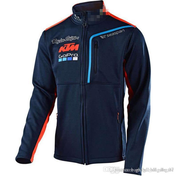 Brand New KTM AD Motorcycle riding Fleece New design High collar Sports leisure Zipper Fleece 054 Free shipping H01