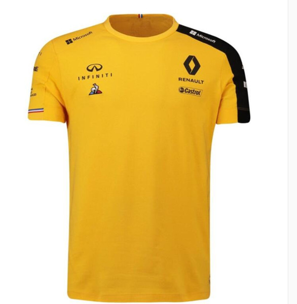 F1 Renault Renault 2019 Ricardo Rider T-shirt short sleeve racing suit Infiniti quick-drying short-sleeved quick-drying top