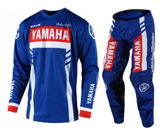 2020 Adult For yamaha Motocross Suit Dirt Bike MX Suit DH MTB riding Jersey And Pants Motorcycle Gear Set