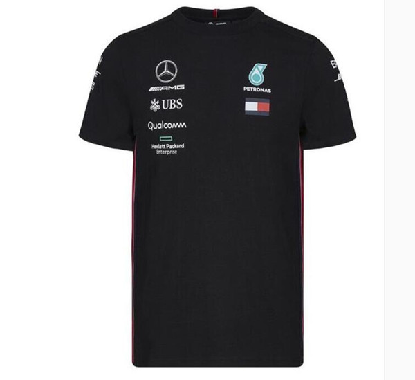 f1 racing suit new mercedes team clothes short sleeve t-shirt mercedes amg hamilton bottas quick-drying short-sleeved top