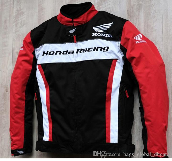 19 Brand Moto Cross-country coat Unisex Fashion Style Windproof Plus size Outdoor Zipper cycling jacket Winter Honda 719