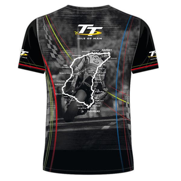 ISLE OF MAN T-Shirt Team Racing Road Race Wear Off-Road MX ATV Quick-Dry T-Shirt