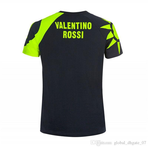 46New design Riding Sports T-shirt Breathable 100% Cotton VR46 T-shirts Plus Size Printing Motorcycle riding clothes H01