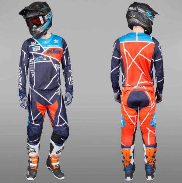 2020 new KTM racing suit motorcycle racing equipment combination long-sleeved suit Jersey Motocross racing suit