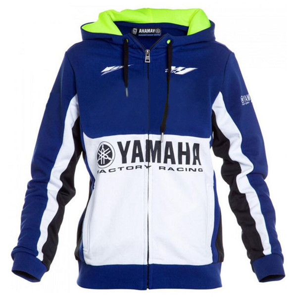 mens motorcycle hoodie racing moto riding hoody clothing jacket men jacket cross Zip jersey sweatshirts M1 yamaha Windproof coat