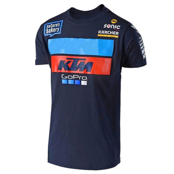 2018 New Go pro Motorcycle Short Sleeve T-shirt For Motocross jersey Men's Summer Mountain Course T Shirt FF