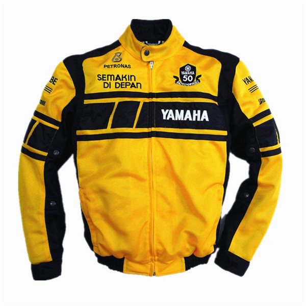 MOTOGP 50-year Anniversary Jacket For YAMAHA Racing Team Summer Motorcycle Mesh Breathable Jacket With 5 Protective Gear