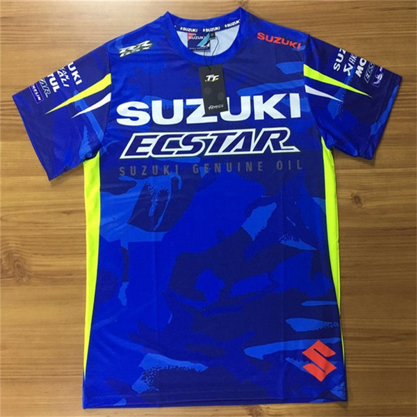 Hot MotoGP new for  motorcycles riding short-sleeved quick-drying clothes summer big car racing t-shirt male off-road T-S