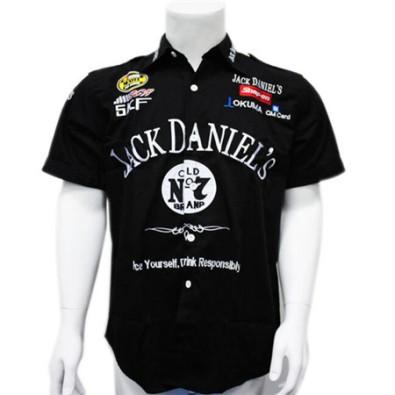 Embroidery F1 Shirt Supercar Racing Cotton Shirt for Jack Dennis Motorcycle shirt C38