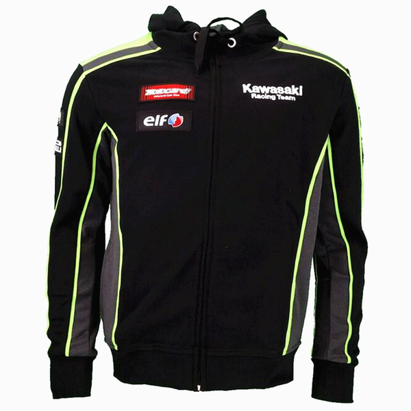 New for kawasasaki Jacket Hoodies MotoGP Factory Team Motorcycle Jackets Bicycle coat Sweaters coat Riding sport jacket