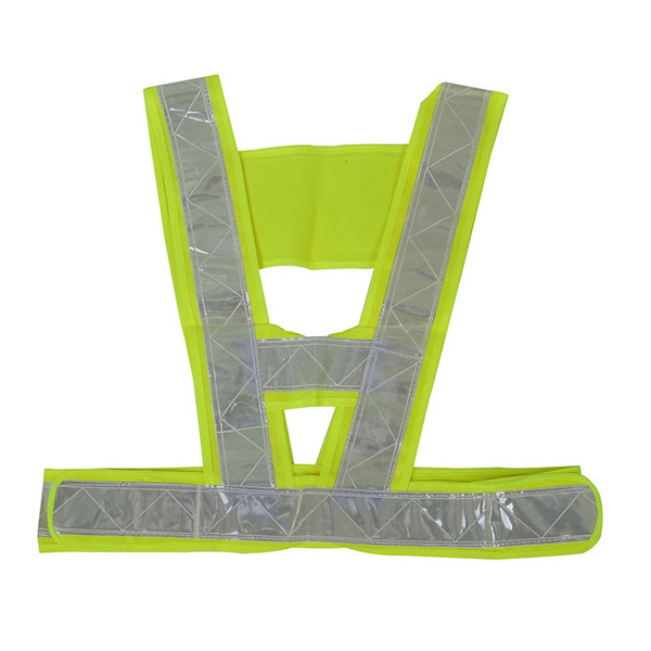 Safety vest reflective safety vest yellow Visibility outdoors Motorcycle apparel