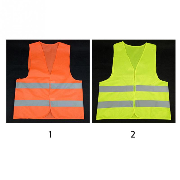 2018 Vest Clothing Traffic Motorcycle Night Rider GREEN Safety Security Visibility Reflective Cycling Outdoor Sports