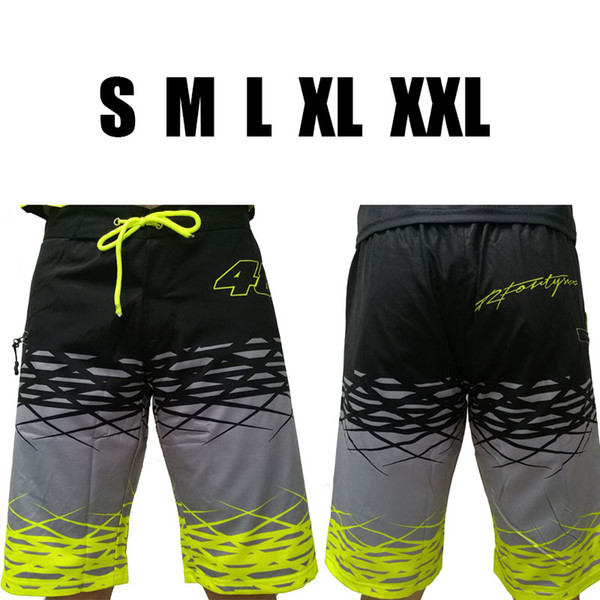 MotoGP Valen Rossi Men Sporting Beaching Shorts VALEYELLOW Printing Short Pants Sweatpants Shorts Jogger Casual