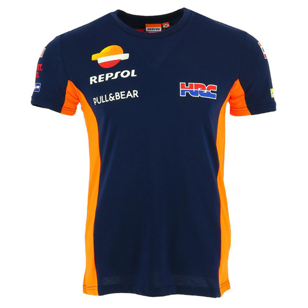 Free shipping Repsol Gas Moto GP Team T-Shirts Racing Clothing Motorbike Motorcycle motogp Riding Drivin T shirt short sleeve