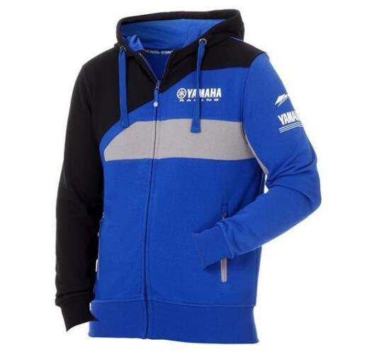 NEW 2019 Sweatshirt Yamaha M1 Coat Racing Paddock Blue Moto GP Motocross Jacket Hoody Motorcycle Sweater Jackets Blue MTB MX