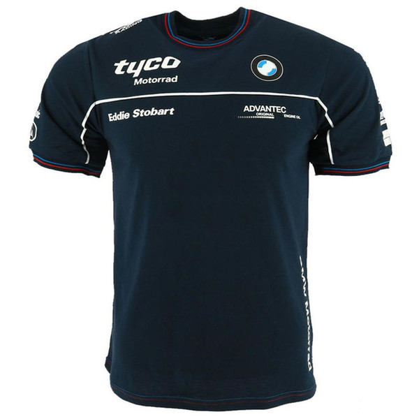 Tyco Racing Team T-Shirt For Men's Short Motorcycle T shirts TAS Motorrad Motorbike Motocross Sports Jersey T