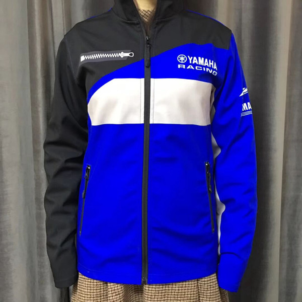 2022Winter Moto GP Motocross For Yamaha M1 Racing Sweater Warm Hoodie Windproof with inside cotton