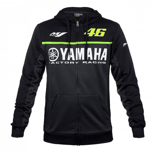 MotoGP Racing Hoodies Sweatshirts Motorcycle Casual Sports Jacket Men's Zip-up Hoody For Yamaha M1 Racing