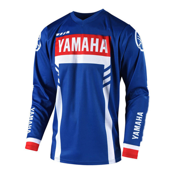 NEW MOTO GP Motorcycle Riding Team Riding Jersey Sports Bicycle Cycling Bike FIT FOR YAMAHA JERSEY Moto downhill Jerseys WE