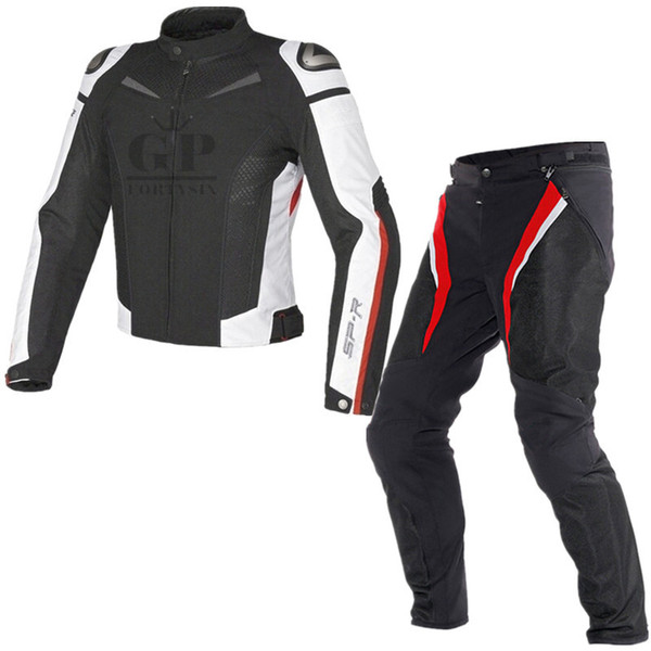 Dain Super Speed Motorcycle Motorbike Textile Jacket Moto GP Racing Jacket Automobile Race Clothing Suit Motorcycle Pants