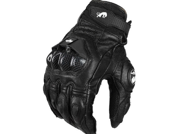 NEW Wholesale for Furygan AFS6 leather motorcycle gloves leather carbon fiber gloves motorcycle racing K