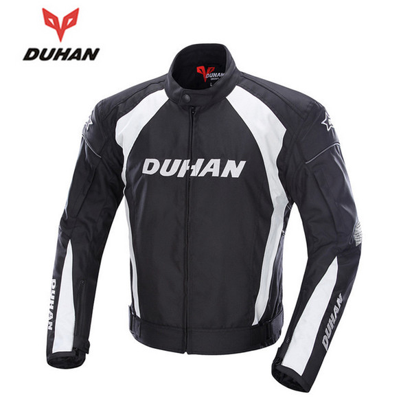 DUHAN Men Spring Autumn Motorcycle Body Protective Jacket Motorbike Racing Jacket Protector Motorcycle Biker Jacket