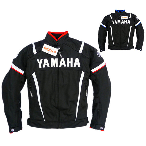 Free shipping Moto GP Motorcycle Racing Clothes Summer Mesh Riding Driving Motorbike Clothing Yamaha Jacket With Protectors