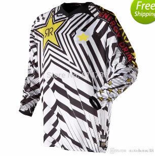 2017 Mountain Bike Motocross Bicycle Motorcycle Cycling Rockstar Long sleeve Shirts Outdoor Cycling protection T-shirt