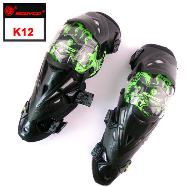 5 Colors Scoyco Brand New K12 Motorcycle Knee Protector Motocross Racing Knees Guard Pads