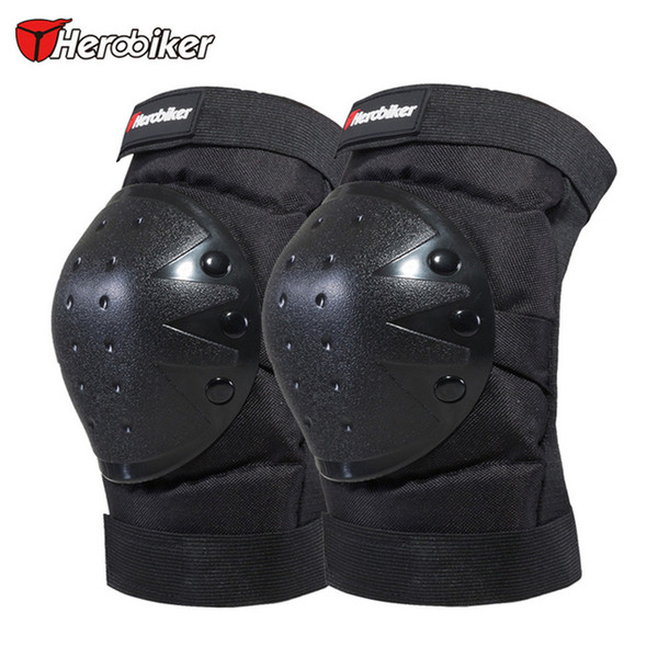 HEROBIKER knee two-piece / motorcycle knee pads / drop resistance wind weatherization /Wrap Protector,M- 105, free shipping